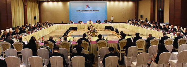 Third day of 13th ASEM Senior Official’s Meeting held