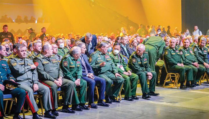 Vice-Chairman of State Administration Council Vice-Senior General Soe Win attends closing ceremony of International Army Games-2021 in Russian Federation