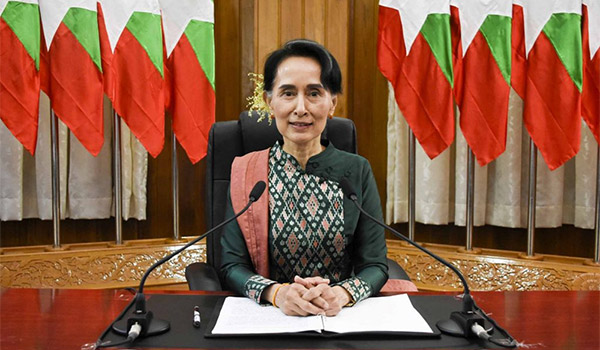 Report to the People by State Counsellor Daw Aung San Su Kyi