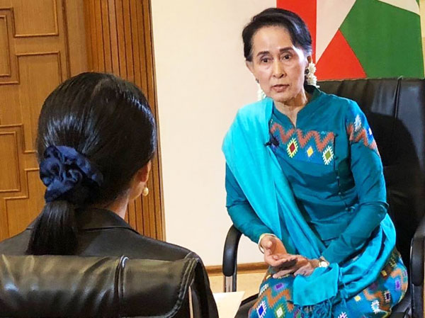 Interview with State Counsellor Daw Aung San Suu Kyi