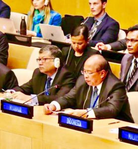 Statement by His Excellency U Thaung Tun, National Security Advisor to the Union Government of the Republic of the Union of Myanmar at ARRIA Formula Meeting of the Security Council on the Situation in Myanmar Co-hosted by France and the United Kingdom