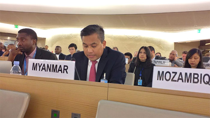 Myanmar rejects draft resolution jointly tabled by EU and OIC