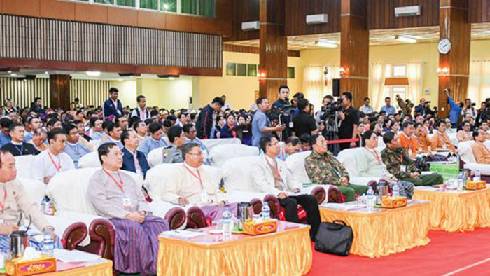 State Counsellor emphasizes peace in public meetings with Kachin locals