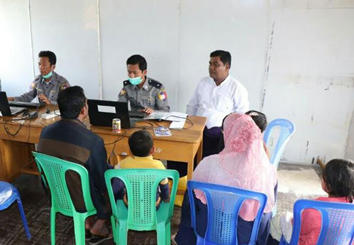 26 returnees accepted at Nga Khu Ya Reception Centre, taken to villages in Maungtaw